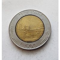 Италия 500 лир, 1988
