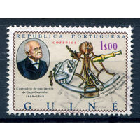 Португальские колонии - Гвинея - 1969г. - 100 лет с Дня Рождения адмирала Гаго Коутиньо - 1 марка - полная серия, гашёная [Mi 335]. Без МЦ!