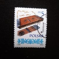 Марка Польша 1983 год Музыкальные инструменты
