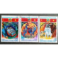 Марки СССР 1980 год Международные полеты в космос
