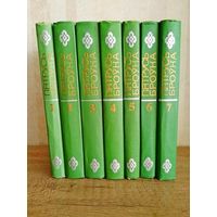 Пятрусь Броўка (Петрусь Бровка). Збор твораў у 7 тамах. (Собрание сочинений в 7 томах).