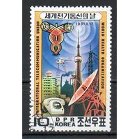 Всемирный день связи КНДР 1981 год серия из 1 марки