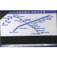 Проездная карта Минского метрополитена (1)