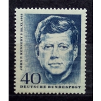 1-я годовщина смерти Дж. Ф. Кеннеди, Президент США Германия, 1964 год,**