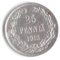 25 пенни 1913 год _состояние aUNC