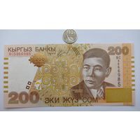 Werty71 Киргизия Киргизстан 200 сом 2004 UNC банкнота