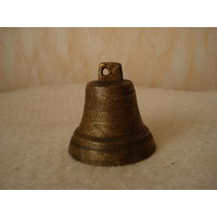 Старинный бронзовый колокольчик.(2).
