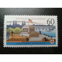 Германия 1992 2000 лет г. Кобленц, герб города** Михель-2,0 евро