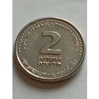 Израиль 2 новых шекеля 2009 (2)