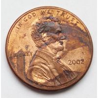 1 цент 2002