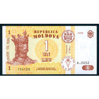 Молдова 1 лей 1998 UNC