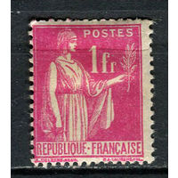 Франция - 1937 - Аллегория Мира 1Fr - [Mi.369] - 1 марка. MH.  (Лот 60DL)