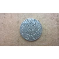 Польша 20 грошей, 1923г. (-)