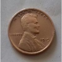 1 цент, США  1919 г.