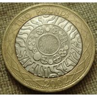 2 фунта 2002 Британия