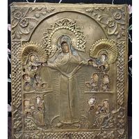 Икона Божией Матери Скорбящая, 19 век, Аналой, с рубля!