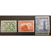 Бельгия. 1950г. Mi863-865 *. Полная серия.