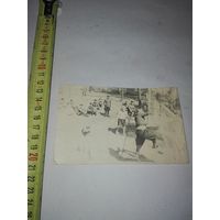 Старое военное фото Волейбол