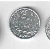 Французская Полинезия 1 франк, 1993 12