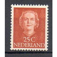 Королева Юлиана Нидерланды 1949 год 1 марка