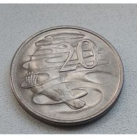 Австралия 20 центов, 1968 1-14-24