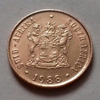 1 цент, ЮАР 1988 г., AU