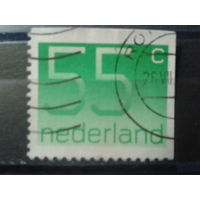 Нидерланды 1981 Стандарт 55с угловая марка в буклете