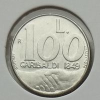 Сан-Марино 100 лир 1991 г. В холдере