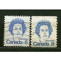 Королева Елизавета II. Стандартный выпуск. Канада. 1973. Серия 2 марки