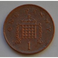 Великобритания 1  пенни, 1999 г.