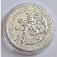 Сомали 2020 серебро (1 oz) "Леопард"