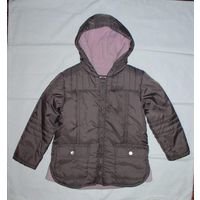 Куртка детская демисезонная Mini Kidz. Размер 104-110 см. Идеальное состояние (мало ношена). Материал верха-непромокаемая ткань. Утеплитель синтепон. Подкладка куртки и капюшона флиса(на байке)