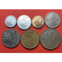 Израиль, выпуск 1980-85г., 8 разных монет