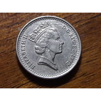 Великобритания 5 пенсов 1992