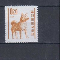[415] Корея Южная 1962. Фауна.Собака.