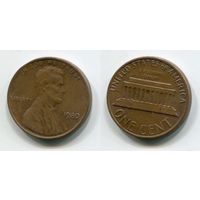 США. 1 цент (1980)