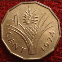 7972: 1 цент 1974 Свазиленд