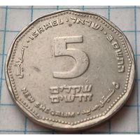 Израиль 5 новых шекелей, 2002     ( 2-10-7 )