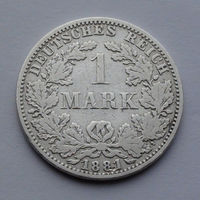 Германия 1 марка, 1881. А