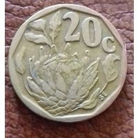 ЮАР 20 центов 1995