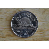 Канада 5 центов 2016