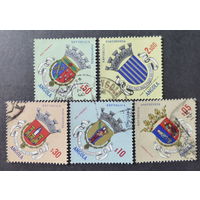АНГОЛА\1715\ 1963.  гербы. португальские колонии