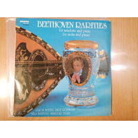 Пластинка Beethoven Rarities for mandolin and piano for violin and piano.