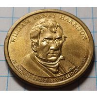 США 1 доллар, 2009     P    Президент США - Уильям Генри Гаррисон (1841)      ( 4-8-7 )