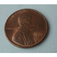 1 цент США 1976 г.в.
