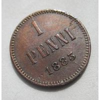 Финляндия 1 пенни 1883   .1-30
