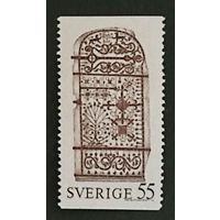 Швеция: 1м железная дверь церкви, 1970
