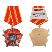 Орден 100 лет Красной Армии и Флота с удостоверением