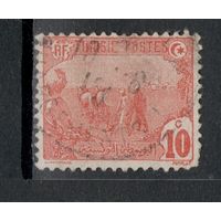 Тунис 1906/ Французский протекторат. Сельское хозяйство - [Mi.33]