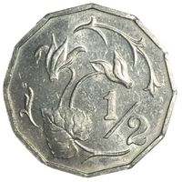 Кипр 1/2 цента, 1983 (холдер)